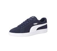 PUMA Mixte Smash V2 Baskets, Peacoat Puma Blanc, 38 EU