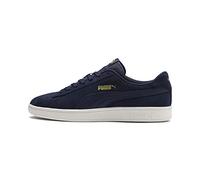 PUMA Mixte Smash V2 Baskets, Peacoat Puma Team Or Whisper Blanc, 38.5 EU