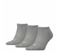 Puma Mixte Sneaker Chaussettes, Gris, 39-42 EU