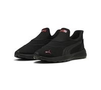 PUMA Mixte Softride Cosmic Sliptech Basket, Black Black Red, 45 EU
