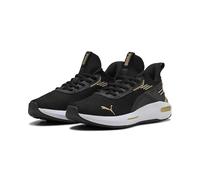 PUMA Mixte Softride Enzo 5 Hype Chaussure de Course sur Route, Black Gold, 37.5 EU