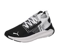 PUMA Mixte Softride Symmetry Fuzion Chaussure de Course sur Route, Noir Cool Gris Foncé Blanc, 42.5 EU