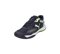PUMA Mixte Solarcourt RCT Chaussure de Tennis, Bleu Marine Fast Yellow White, 40 EU