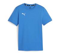 PUMA Mixte Teamgoal Casuals Jr Tee, Bleu Ignite - Blanc Puma, 128 EU