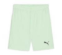 PUMA Mixte Teamgoal Jr Short Tricoté, Menthe Fraîche, Noir Puma, 140 EU