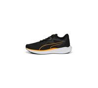 PUMA Mixte Twitch Runner Chaussure de Piste d'athlétisme, Noir/Orange (Black Sun Stream Orange), 38.5 EU