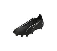PUMA Mixte Ultra 5 Match FG/AG Soccer Shoe, Black White, 44 EU