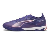 PUMA Mixte Ultra 5 Match IT Soccer Shoe, Lapis Lazuli White-Sunset Glow, 37.5 EU
