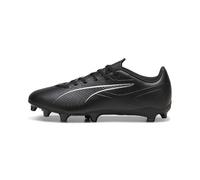 PUMA Mixte Ultra 5 Play FG/AG Soccer Shoe, Black White, 42 EU