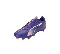 PUMA Mixte Ultra 5 Play FG/AG Soccer Shoe, Lapis Lazuli White-Sunset Glow, 41 EU