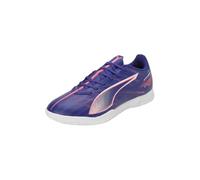 PUMA Unisex Adults Ultra 5 Play IT Soccer Shoe, Lapis Lazuli-PUMA White-Sunset Glow, 42.5 EU