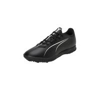 PUMA Mixte Ultra 5 Play TT Soccer Shoe, Black White, 42 EU