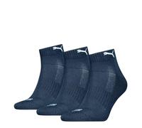 Puma Coton recyclé rembourré Chaussettes, Bleu Marine, 35-38 (Lot de 3) Mixte