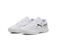 PUMA Mixte Varion II Chaussure de Terrain intérieur, White Black, 38.5 EU