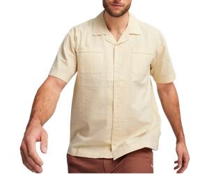 Puma MMQ Seersucker T-Shirt Chemise S Marron