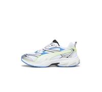 PUMA Morphic Chaussures de Sport Unisexes pour Adulte, Puma Blanc/Bleu (White Ultra Blue), 41 EU