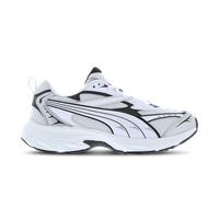 PUMA Baskets basses gris argenté / noir / blanc cassé, Taille 44,5
