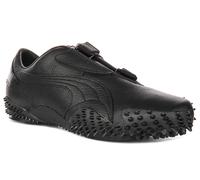 Puma Mostro Cuir Amorti Pointes Sangle Baskets Femmes En Off White UK 4 - 7