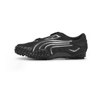 PUMA Mostro Métallique Sneakers Unisex, Chaussures, Noir/Silver, 37.5 37.5