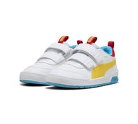Puma Multiflex 2 Color V PS White-P Chaussures, Blanc-Pelé Jaune, 28 EU