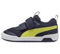 PUMA MULTIFLEX 2 Mesh V PS - Baskets pour Enfant - Bleu Marine - Vert Citron - Pointure 46, Puma Bleu Marine Lux Lime, 32 EU