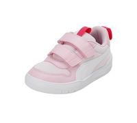 PUMA Multiflex Mesh V PS Chaussures de Football Unisexes pour Enfant, Rose, 28 EU