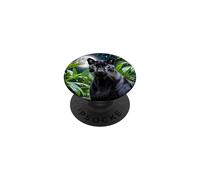 Puma Noir PopSockets PopGrip Adhésif