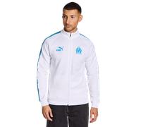 Puma Olympic Marseille Homme - Vestes Zippees, Blanc - Taille S - Poly Woven White S
