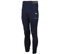 PUMA Olympique de Marseille Pro Pant with Zipped Pockets Pantalon De Jogging Homme, Peacoat-Bleu Azur, 2XL