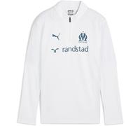 Puma Olympique De Marseille Training Quarter Zip Top 2024 2025 Junior Blanc 11-12 (L) Male
