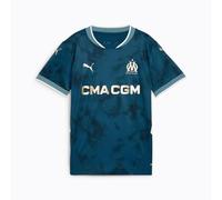 PUMA - Om Away JSY rep jr - Maillot de Football - Bleu pétrole - Taille 140 cm