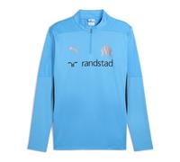 PUMA Om Haut d'entrainement Bleu Homme Om Training 1/4 Zip Top