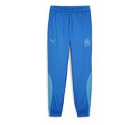 PUMA Om Pantalon d'entraînement Bleu Homme Prematch Woven