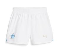 Puma Om Short Blanc/Bleu Femme Bleu XS