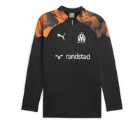 PUMA Om Sweat de Training Noir/Orange Homme 23/24 Noir M