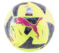 PUMA Orbita Serie A Hyb Ballons de Match Mixte, Tonique Citron-Bleu Marine-Sunset Glow, 5