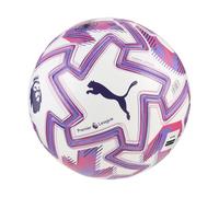 Puma Orbita Ultimate Premier League Ballon de match officiel saison 25/26 avec panneaux moulés haute fréquence pour plus de durabilité et une répartition équilibrée du poids (PUMA blanc/multicolore)