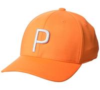 PUMA P Cap Chapeau, Rickie Orange-Cool Mid Gray, Taille Unique Homme