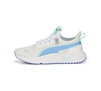 PUMA Pacer Future Sneaker, Street Virtual White-Intense Lavender-Electric Peppermint, 6 US Unisex Big Kid
