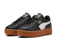 PUMA Baskets basses 'Palermo Elevata' or / noir / blanc, Taille 38,5