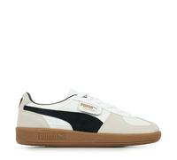 Chaussures Puma Palermo Leather blanc beige noir - 40