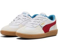 Puma Palermo Lth Ps Low-Top Trainers Boys Blanc/Rouge C10 (28) Male