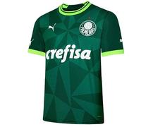 PUMA Palmeiras Maillot de football domicile 2023 pour homme, Vert, M