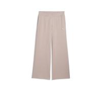 PUMA Pantalon à Jambe Large Essentials Femme L, Rose Latte Beige