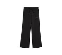 PUMA Pantalon à taille haute et jambes larges HER Femme, Vêtements, Noir, L L