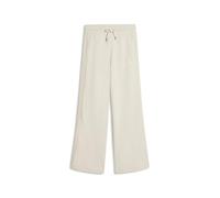 Pantalon long Puma HER Comfort taille haute jambe large blanc femme - XL