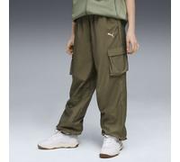 PUMA Pantalon cargo tissé Bowtique Enfant et Adolescent, Vêtements, Vert, 13-14Y 13-14Y
