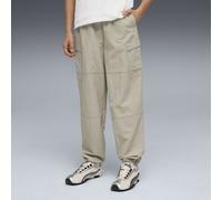 PUMA Pantalon cargo tissé coupe décontracté WARDROBE ESS Enfant et Adolescent, Vêtements, Beige, 15-16Y 15-16Y