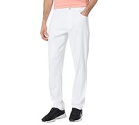 PUMA Jackpot 5 Pocket Pant Pantalon de Golf, Blanc Brillant, 33W / 32L Homme