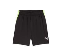 PUMA Pantalon de sport bleu / vert clair / noir / blanc, Taille 140